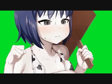 牛柄ビキニ牛乳