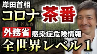 【Youtube自主削除動画】外務省「感染症危険情報」レベル1へ！岸田首相は「５類」に否定的！政府の矛盾をどう考えるか？【則武謙太郎2ndチャンネル】