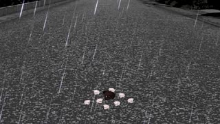 母を喪い路頭に迷う子ダンゴムシ
