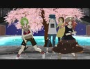 【MMD】ヒビカセ / Miku,Gumi,Rin,Luka Append(Tda)