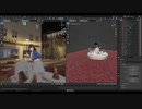 【Blender】「可愛くてごめん」カメラワーク・メイキング映像