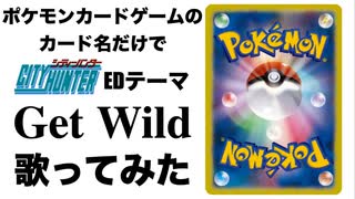 ポケモンカードゲームのカード名だけで「Get Wild」/TM NETWORK歌ってみた