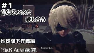【実況】アニメ化も果たした神ゲー　NieR:Automata＃1