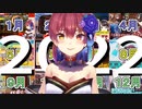 【マリンカレンダー2022】マリン船長の1年をまとめてみました！【宝鐘マリン切り抜き】