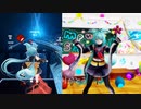 【Beatsaber】【MMD】【歌詞付き】DECO*27 - AikotobaⅢ / 愛言葉Ⅲ［VOCALOID / ボカロ］