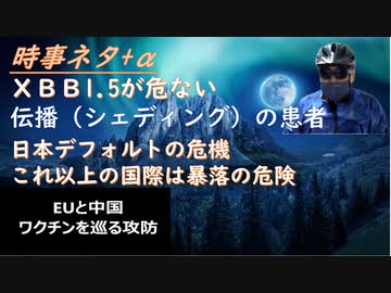 ＸＢＢを警戒せよ（ワクチンで免疫が下がっている人には命取りになる危険性）ｂｙリチャード・コシミズ！デフォルトは日本か欧米か？（横森一輝ｖｓ田中宇）非接種者でも伝播は怖いｂｙ池澤孝夫【アラ還・読書中毒】