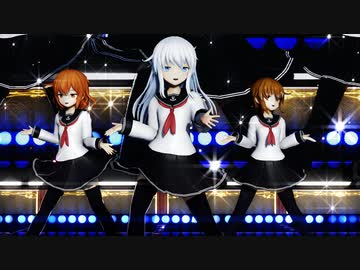 【ＭＭＤ】CH4NGE　響　電　雷　【Ray-MMD1.52　ぱんつ注意】