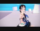【MMD艦これ】百角式涼風水着Verで「PiNK CAT」