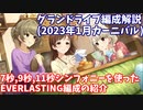 【デレステ】EVERLASTING編成解説(2023年1月カーニバル)【voiceroid解説】