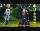 【SAOHF】世界で1番キリトが嫌いです#1【ソードアートオンラインホロウフラグメント】