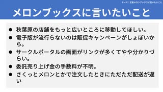 【テーマ：正直メロンブックスに言いたいこと】第229回まてりあるならじお　