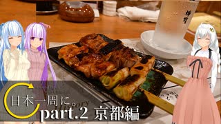 【京都→京都】グルメ求めて日本一周 part.2【３日目～４日目】