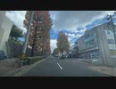 紅葉を見に蔵王エコーラインを目指すドライブ　33　マツダ２車載　桜ケ丘あたりからいつものコンビニ　　2022　1029