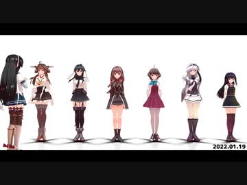 【MMD艦これ】2022ついったまとめ 1080p