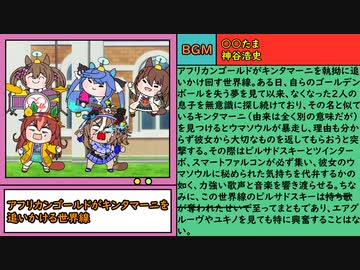 【ウマ娘たぬき】各世界線の解説（2023年1月改訂版）