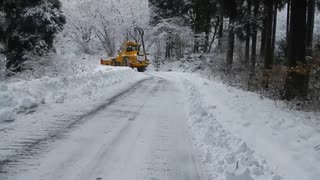 雪山ウォーキング（登り）