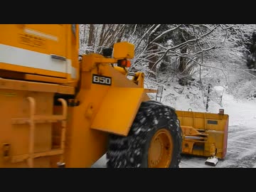 雪山ウォーキング（下り）