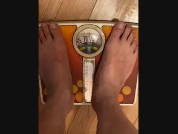 今日の体重73キロ