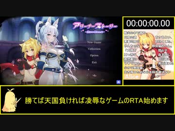 【アリーナー・ストーリー ～盗賊と姫騎士編～】-RTA(16分21秒30)