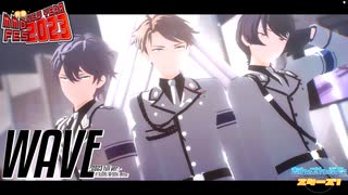 【 MMDあんスタ 】 WAVE 並んで動画比較