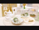 【粘土】簡単！100均材料だけでミニチュアの抹茶のロールケーキを作ってみた【ミニチュアフード】DIY Miniature polymer Clay Tutorial