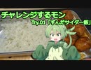 チャレンジするモン　Try.01「ずんだサイダー飯」
