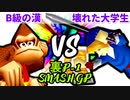 【裏P-1 SMASH GP 2022】B級の漢 VS 壊れた大学生【準決勝第二試合】-64スマブラCPUトナメ実況-