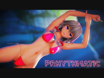 【MMD】十六夜咲夜、水着で「Prhythmatic」