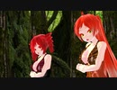 【MMD】Overdose【重音テト　波音リツ】