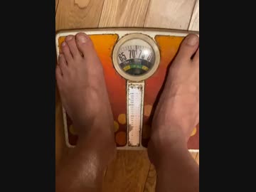 今日の体重72キロです　糖尿病患者の体重記録