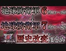 【地球防衛軍6】地球防衛軍６→７への変化　歴史改変まとめ【ゆっくり解説】