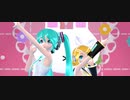 【MMD】Mitchie M - アイドル新鋭隊 feat.初音ミク, 鏡音リン, 巡音ルカ, MEIKOファンシーなPV