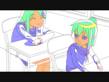 オリジナルアニメ「りんりん」一話のビデオコンテ（原画をくっつけたやつ）