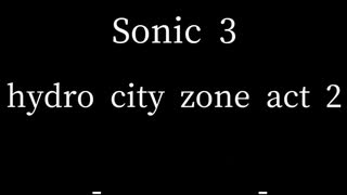 hydro city zone act 2 sfc音源 アレンジ