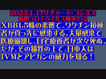 【2023年01月17日：リチャード・コシミズ Internet 講演 （ ニコニコ生放送 ）（ 改良版 ）】