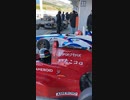 清水選手34号車　ピットからスターティンググリットへ。