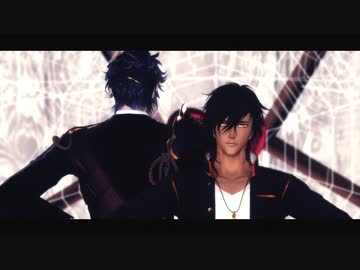 【MMD刀剣乱舞】デビル【大倶利伽羅・燭台切】