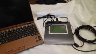 サインタブレット ワコム STU-430を買いました。設定します。