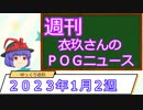 【競馬】週刊・ゆっくりＰＯＧニュース　２０２２年１月２週【ゆっくり解説】