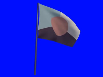 下北沢自治政府国旗BB