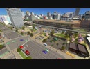 Cities:Skylines 駅前を眺めるだけ。