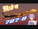 【MSFS2020】B787-8を夕方の空に飛ばしてみた