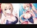 【Stand up! Blaze up!】海物語のマリンちゃんをAIに描いてもらった
