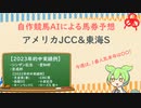 自作競馬AIでアメリカJCC&東海S予想！