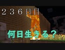 【２３６日目の７回目】ワンブロックの世界をハードコアで生き残れ！