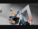 MMD Tda Miku Teto Neru Black Vintage (Hibikase)