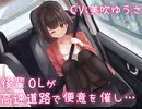 【お漏らし/音声作品】後輩OLが高速道路で便意を催し…
