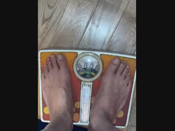 今日の体重72キロです