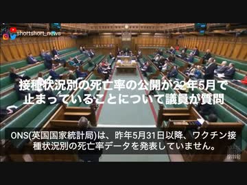 接種状況別の死亡率の公開が22年5月で止まっている