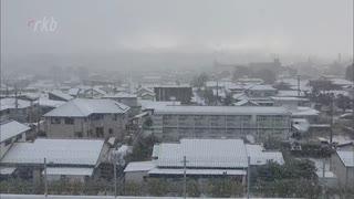 「水が出ない！」水道管の漏水や破裂が相次ぐ、氷点下の気温で凍結～福岡